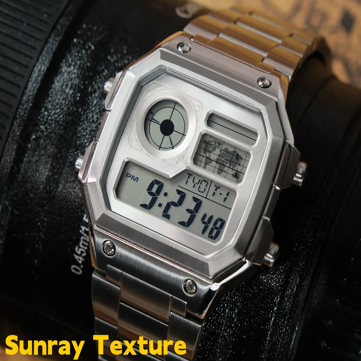 Casio AE1200 Watch Dial Mod - Copper Sunray Texture Faceplate Replacement Accessory