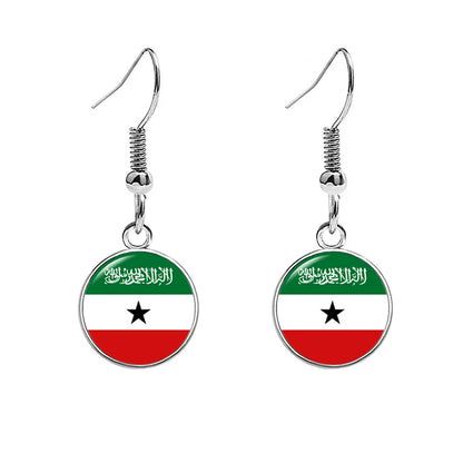 France National Flag Earrings - Multicolor Country Flag Jewelry for Women, Travel Pride & Celebration Gifts