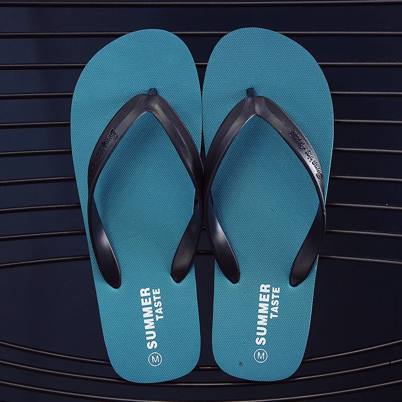 Men’s Summer Beach Sandals – Anti-Slip, Breathable Casual Flip Flops & Outdoor Slippers for Couples