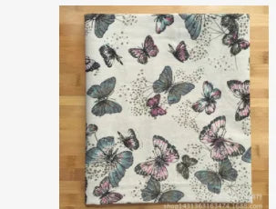 African Ankara Cotton Fabric - World Map Print for Sewing, Tablecloths, Pillows, Bags & Curtains