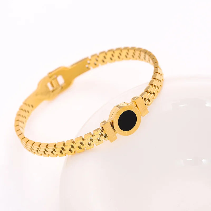 Men's & Women's Fashion Roman Digital Watch – Stainless Steel Bracelet for Travel, Banquet, Party & Gifts