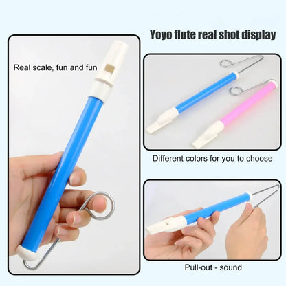 Musical Slide Whistle Toy – Classic Blowing Flute for Kids, Fun Piccolo Musical Gift