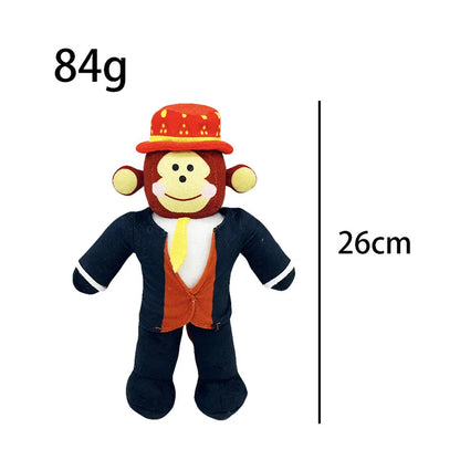 Game Steal A Brainrot Sammy Jandel Plush Toy – Soft Anime Cartoon Monkey Stuffed Doll for Birthday & Christmas Gifts