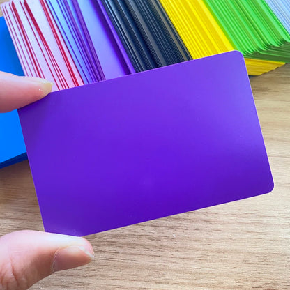 5PCS 13.56MHz NTAG215 NFC Cards – Colorful Blank PVC Smart Tap Business & Social Media Cards
