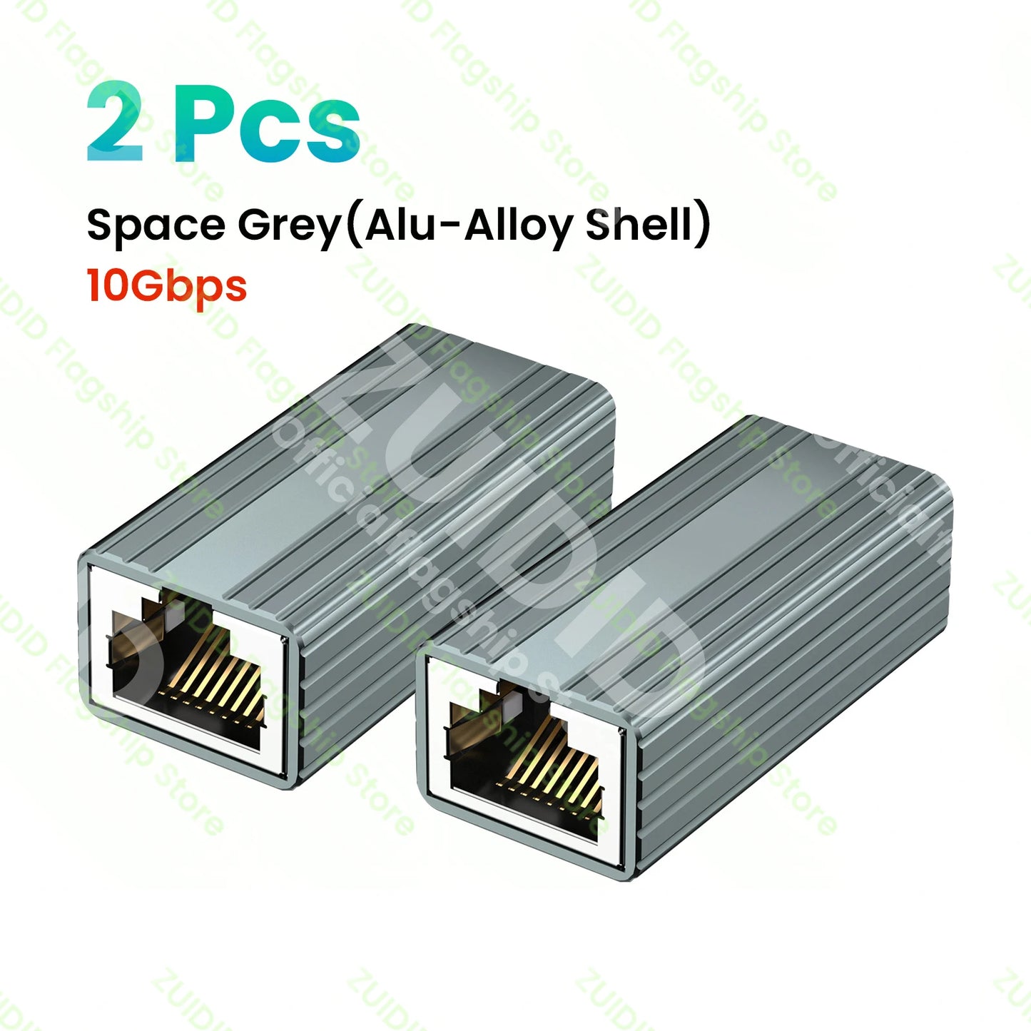 1/2/5/10Pcs 10Gbps RJ45 Coupler – Female to Female Gigabit Network Extender for Cat8/Cat7/Cat6 Ethernet Cable Adapter