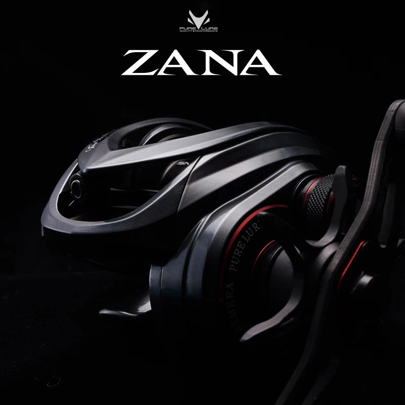 PURELURE ZANA Baitcasting Reel - Ultra-Light Aluminum Alloy Fishing Reel for Freshwater & Saltwater