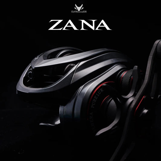 PURELURE ZANA Baitcasting Reel - Ultra-Light Aluminum Alloy Fishing Reel for Freshwater & Saltwater