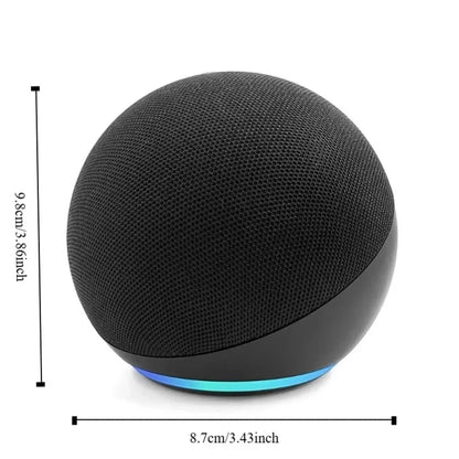 Alaxe Mini Bluetooth Speaker – Wireless Outdoor RGB Spherical Subwoofer for Home & Travel