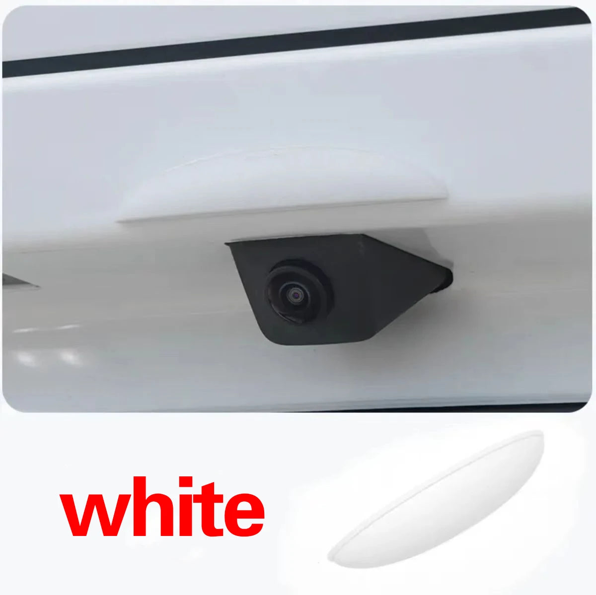 Car Rear View Camera Silicone Rain Cover – Waterproof Rear Camera Rain Shield Protector for Auto Reverse Parking Accessories