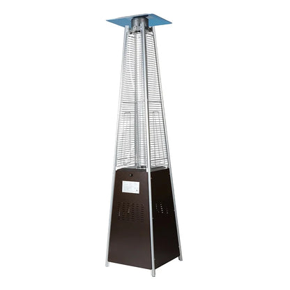 Outdoor Pyramid Gas Flame Patio Heater – Standard Flame Heater for Backyard, Patio & Outdoor Activities