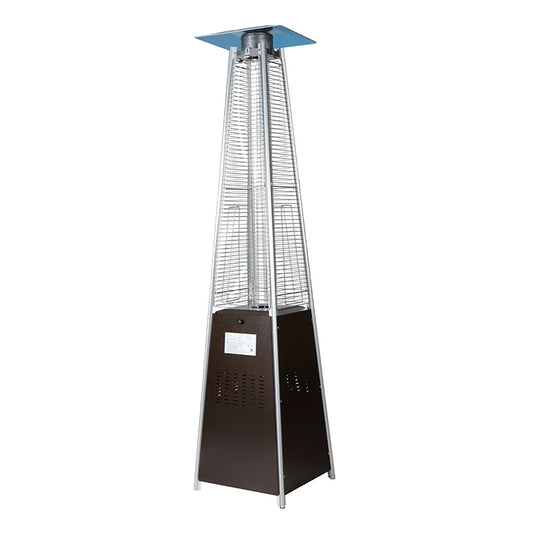 Outdoor Pyramid Gas Flame Patio Heater – Standard Flame Heater for Backyard, Patio & Outdoor Activities