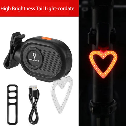 Mountain Bike Tail Light | Rechargeable Cycling Light for Road and Night Riding | Bicycle Accessories for Any Terrain