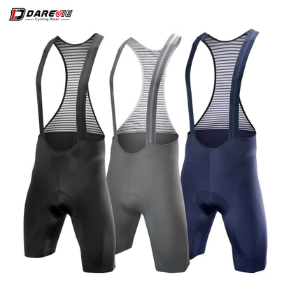 DAREVIE Men's Pro Cycling Bib Shorts - Seamless Bretelle Design | 6H 500KM Ride Comfort | Cycling Shorts for Men & Women