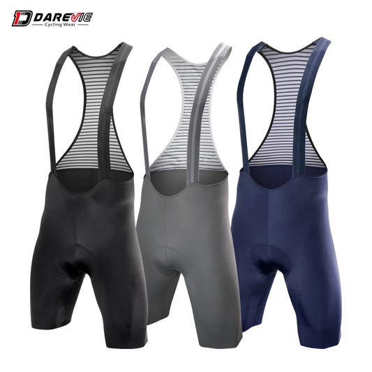 DAREVIE Men's Pro Cycling Bib Shorts - Seamless Bretelle Design | 6H 500KM Ride Comfort | Cycling Shorts for Men & Women