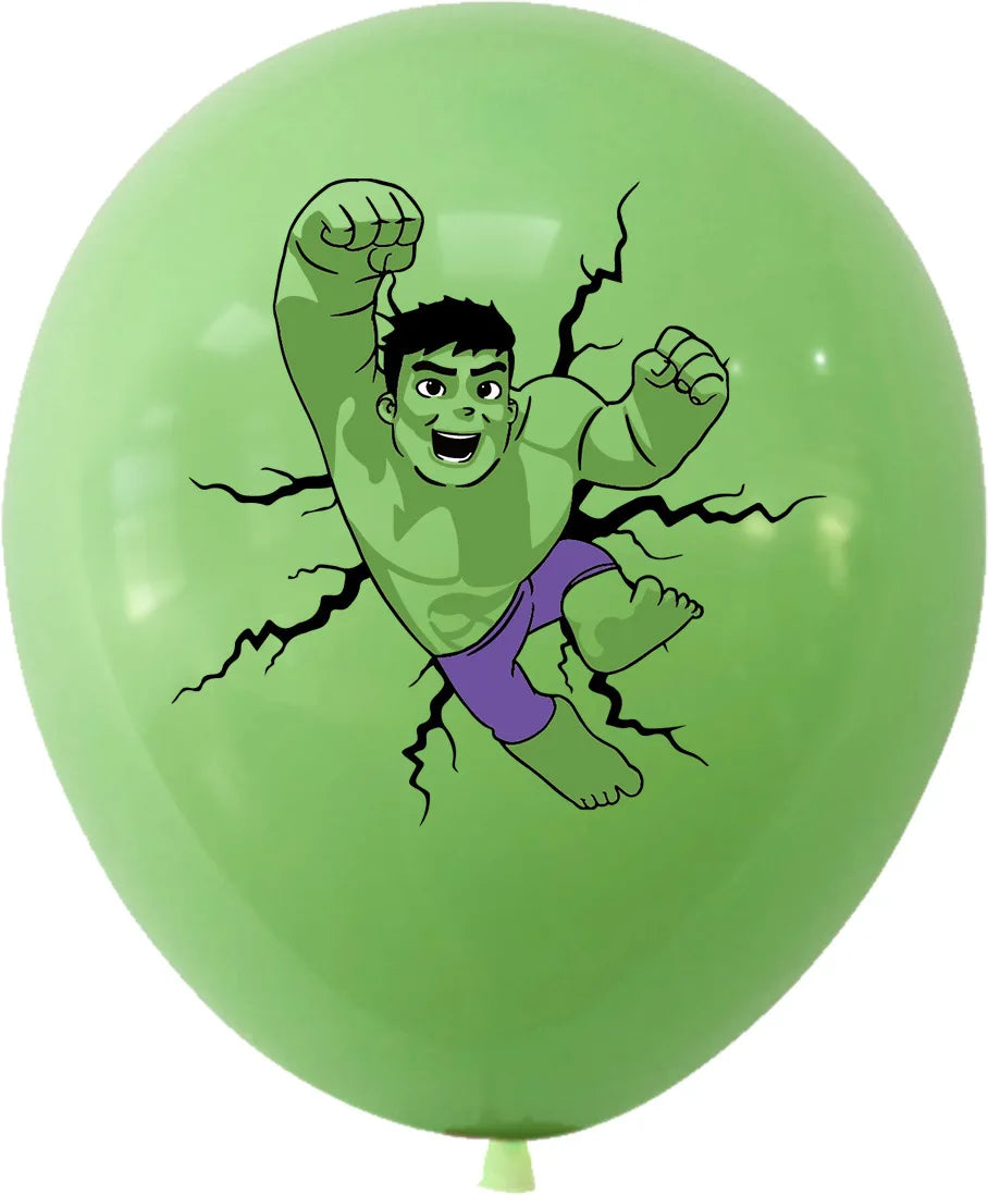 Disney 12" Spiderman Latex Balloons – Across the Spider-Verse Party Supplies for Kids Birthday Decorations