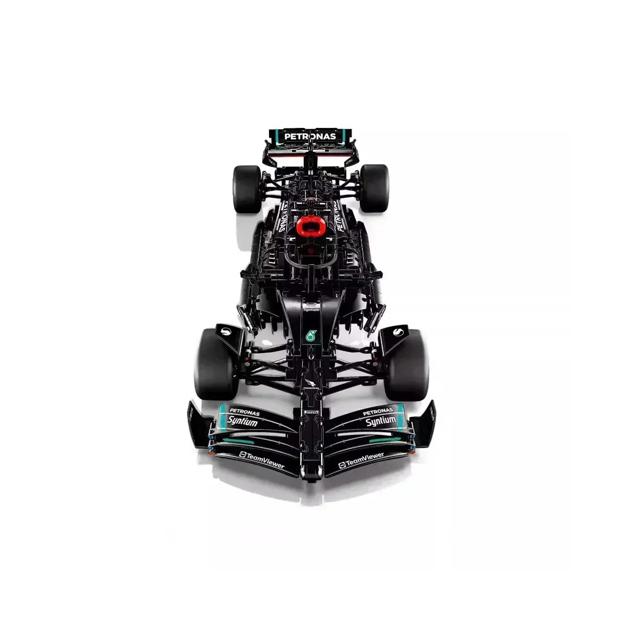 1642PCS F1 W14 E Performance Speed Car Building Blocks – Technical Vehicle Model, Compatible with 42171, DIY Toy Gift for Kids