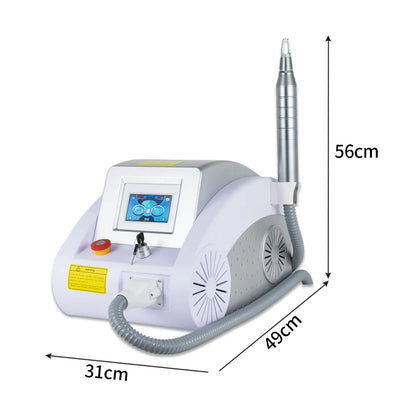 Q-Switch ND YAG Laser Machine – Tattoo & Eyebrow Removal, Mole & Freckle Whitening (532nm 755nm 1064nm)