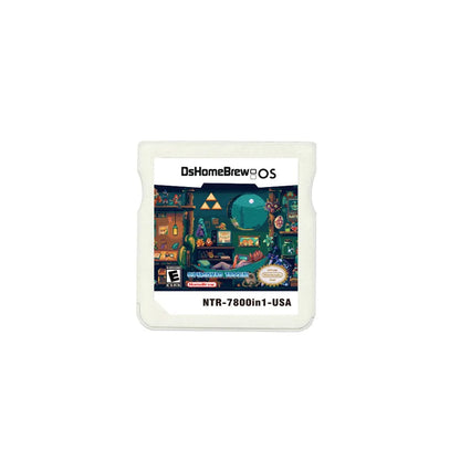 7800 in 1 R4 3DS Flash Card – NDS SDHC Adapter Memory Card for DS Games with RTS Support