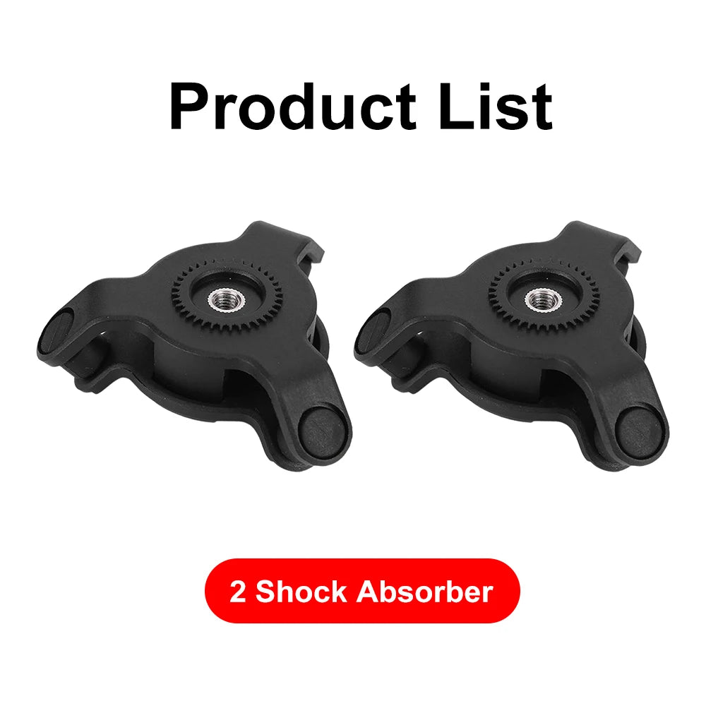 QUAD-LOCK Motorcycle & Bike Phone Holder — 360° Rotatable Navigation Stand with Secure Mount Bracket