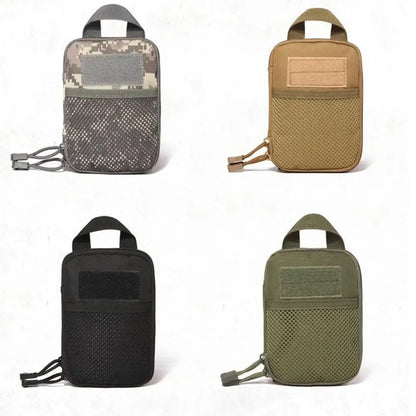 600D Nylon Tactical Waist Bag - Molle Outdoor Fanny Pack, Phone Pouch, EDC Gear, Hunting Bag & Gadget Belt Pouch
