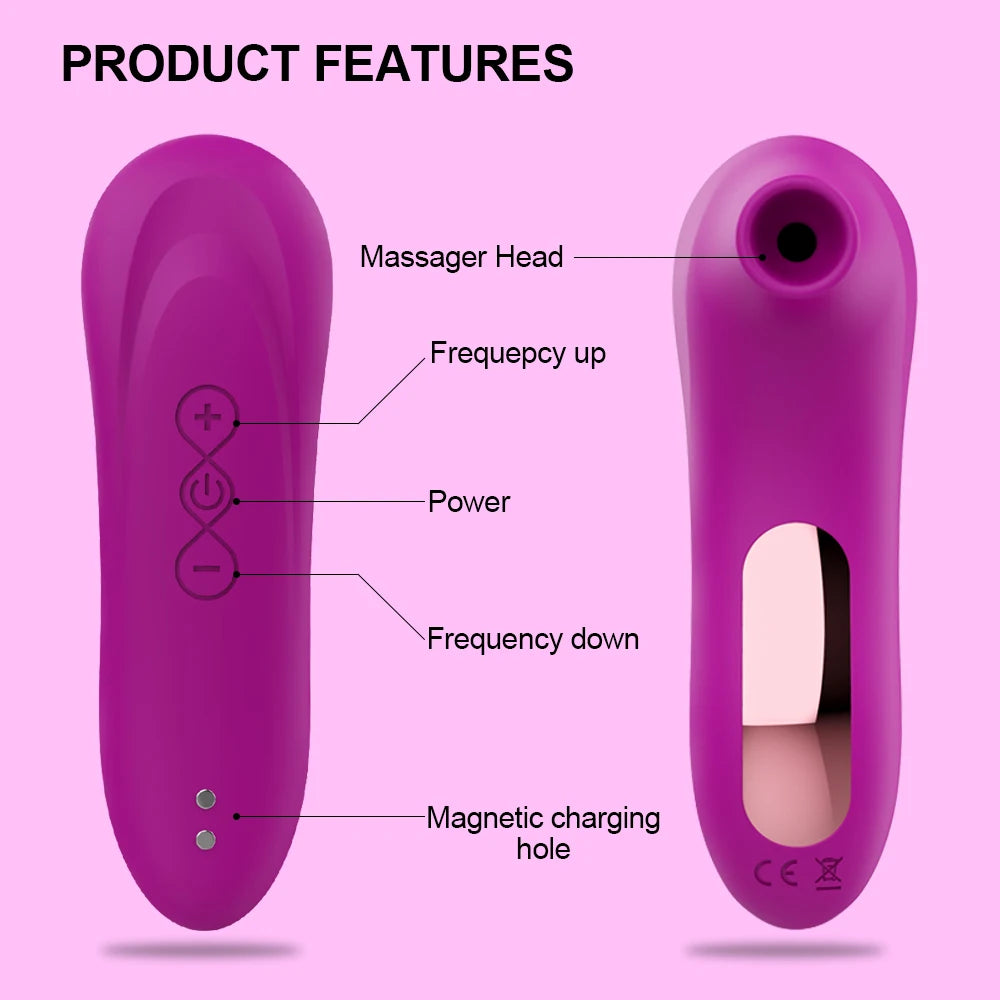 Adult Supplies Sucker Clitoris Sucking Vibrator - Female Clit Oral Stimulator - Nipple Vagina Sex Toy for Women Masturbator