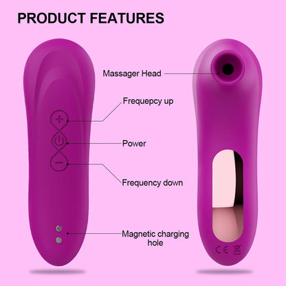 Adult Supplies Sucker Clitoris Sucking Vibrator - Female Clit Oral Stimulator - Nipple Vagina Sex Toy for Women Masturbator
