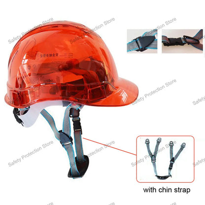 Construction Safety Helmet - Vented Protective Hard Hat for Climbing, Outdoor & Workplace Use
