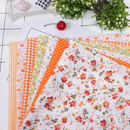 Printed Cotton Fabric Squares 25×25cm — Sewing, Quilting, Patchwork & DIY Handmade Craft Material