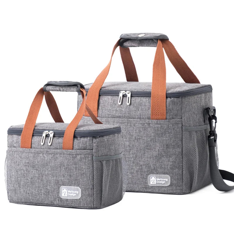 Large Capacity Thermal Insulation Lunch Bag – Oxford Cloth Food Storage Picnic Tote, Portable Cooler Box Bag