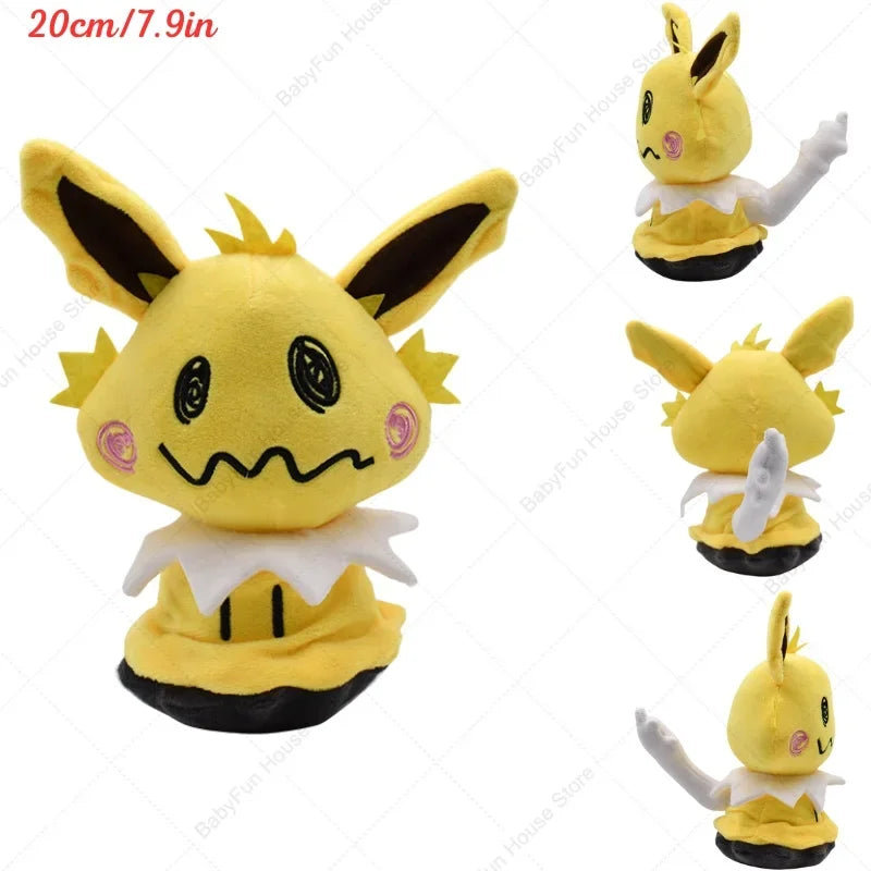 Pokémon Plush Toy Collection – Shiny Mimikyu, Charizard, Snorlax, Eevee Evolutions and Collectible Gift Dolls