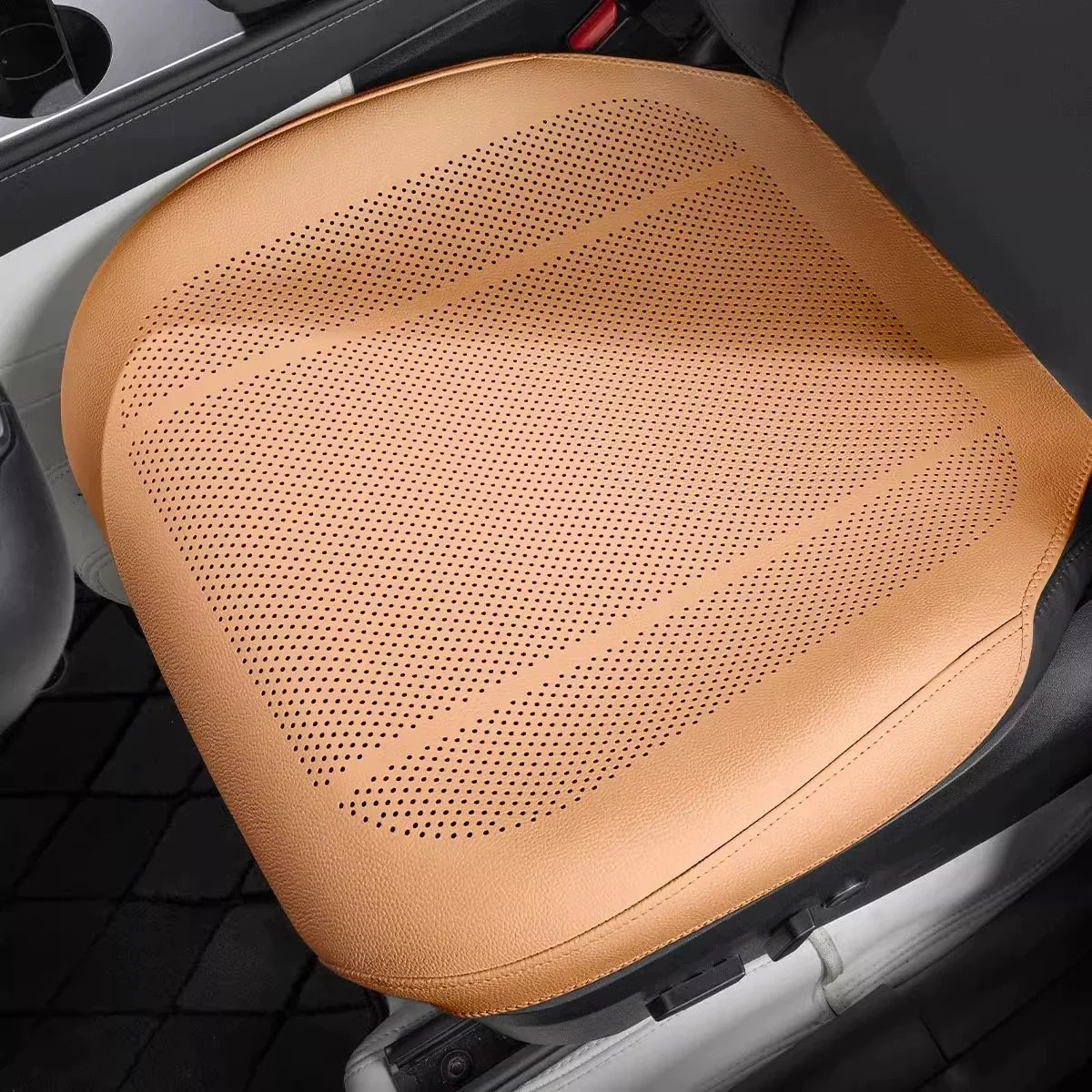 CCDDU Universal Car Seat Cover - Four-Season Breathable Cooling Cushion with Full-Coverage Comfort Design