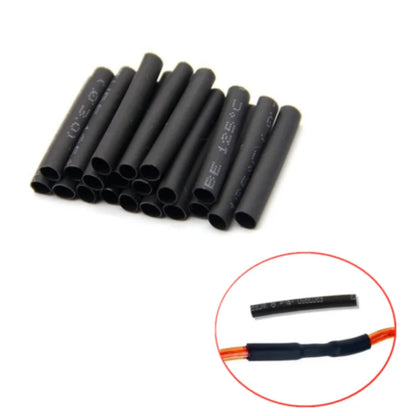420PCS Black Heat Shrink Tubing Kit - Weatherproof Polyolefin Sleeving for Cable Protection and Tools