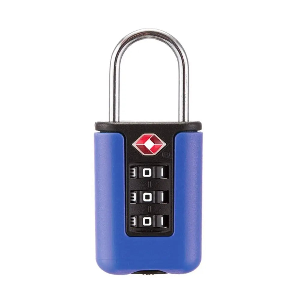 3-Digit Resettable Combination Mini Padlock – Luggage, Backpack, Zipper & Cabinet Security Lock for Travel & Dorm Use