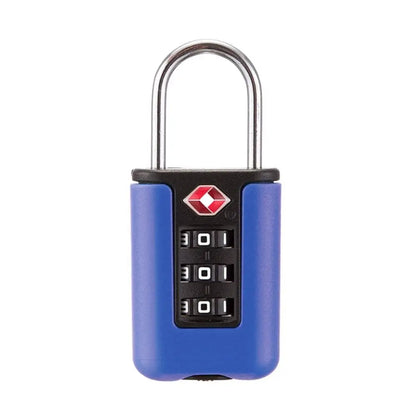 3-Digit Resettable Combination Mini Padlock – Luggage, Backpack, Zipper & Cabinet Security Lock for Travel & Dorm Use