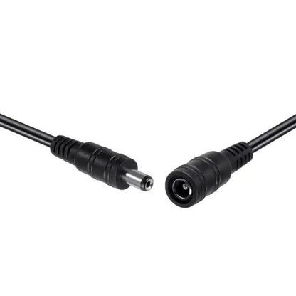 DC 12V Power Extension Cable 5.5×2.1mm – 1M to 5M Male to Female Cord for CCTV, LED Strips & Home Appliances