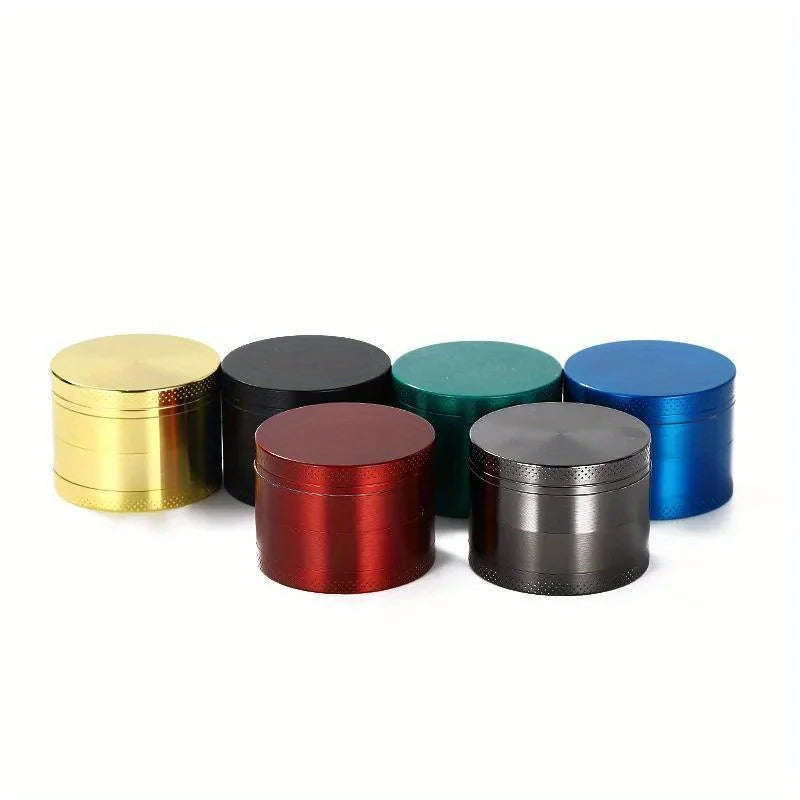 40mm 4-Layer Metal Herb Grinder – Spice & Tobacco Crusher Shredder for Smoking Accessories
