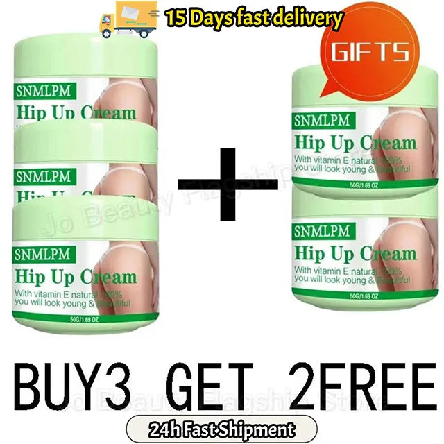 Women’s Buttock Firming Cream - Moisturizing Hip & Body Care Formula for a Smoother, Firmer-Looking Appearance