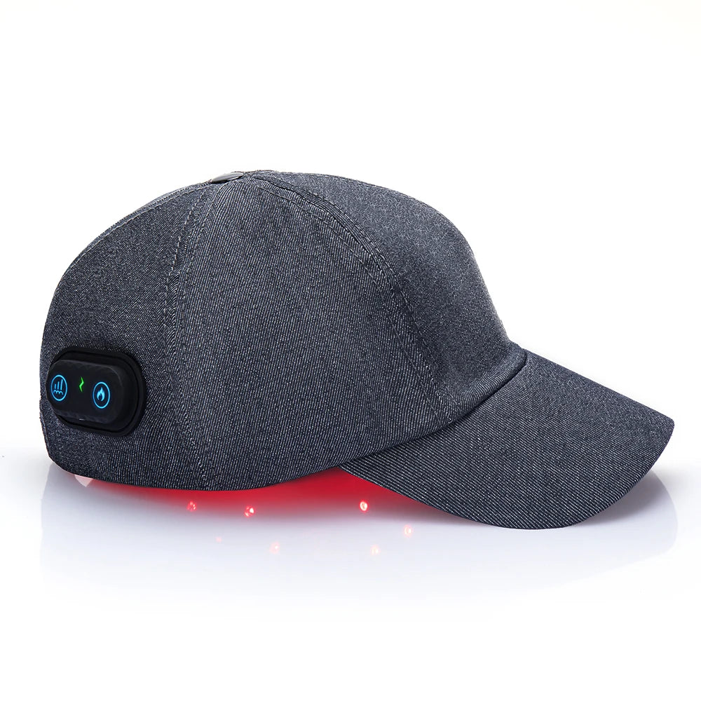 Infrared LED Hair Growth Cap – 660nm & 850nm Red Light Therapy for Hair Regrowth & Scalp Care