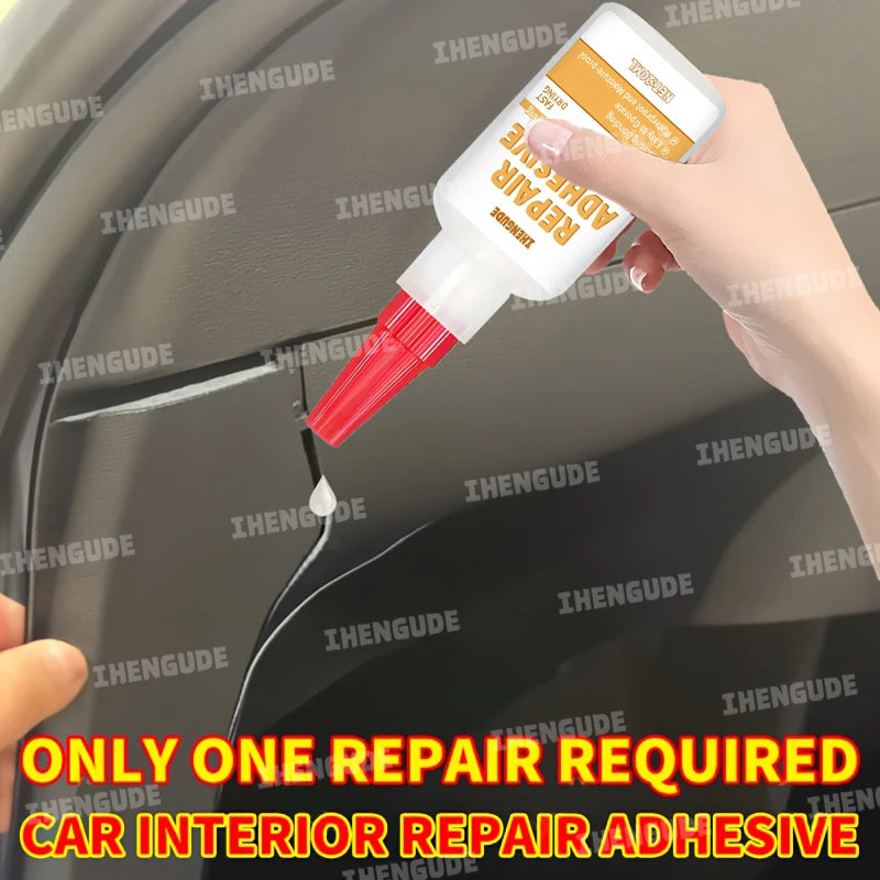Heavy Duty Car Bumper Repair Glue – Universal Plastic Adhesive for Auto Body, Mirrors, Cracks & Hard Plastic Bonding