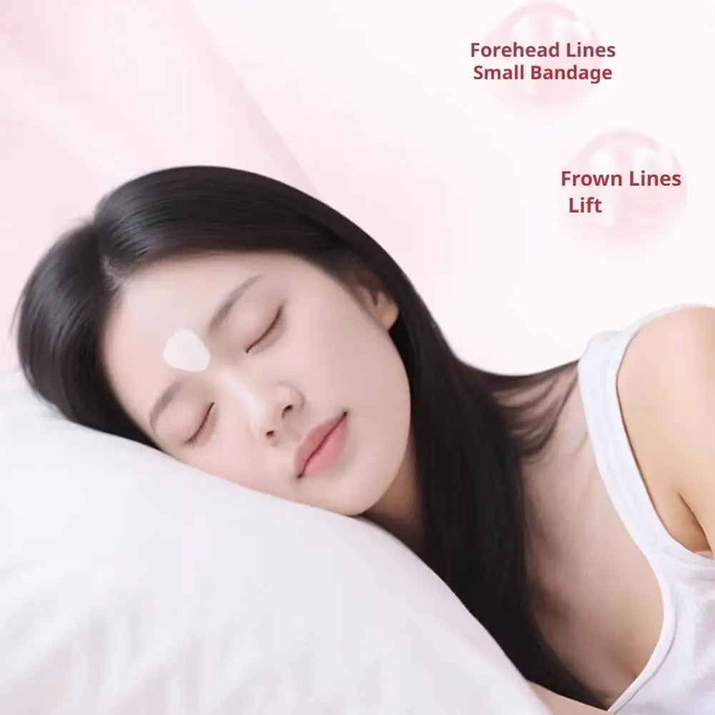 Forehead and Smile Line Patches – Transparent PE Anti-Aging Wrinkle Care Stickers for Nasolabial Folds