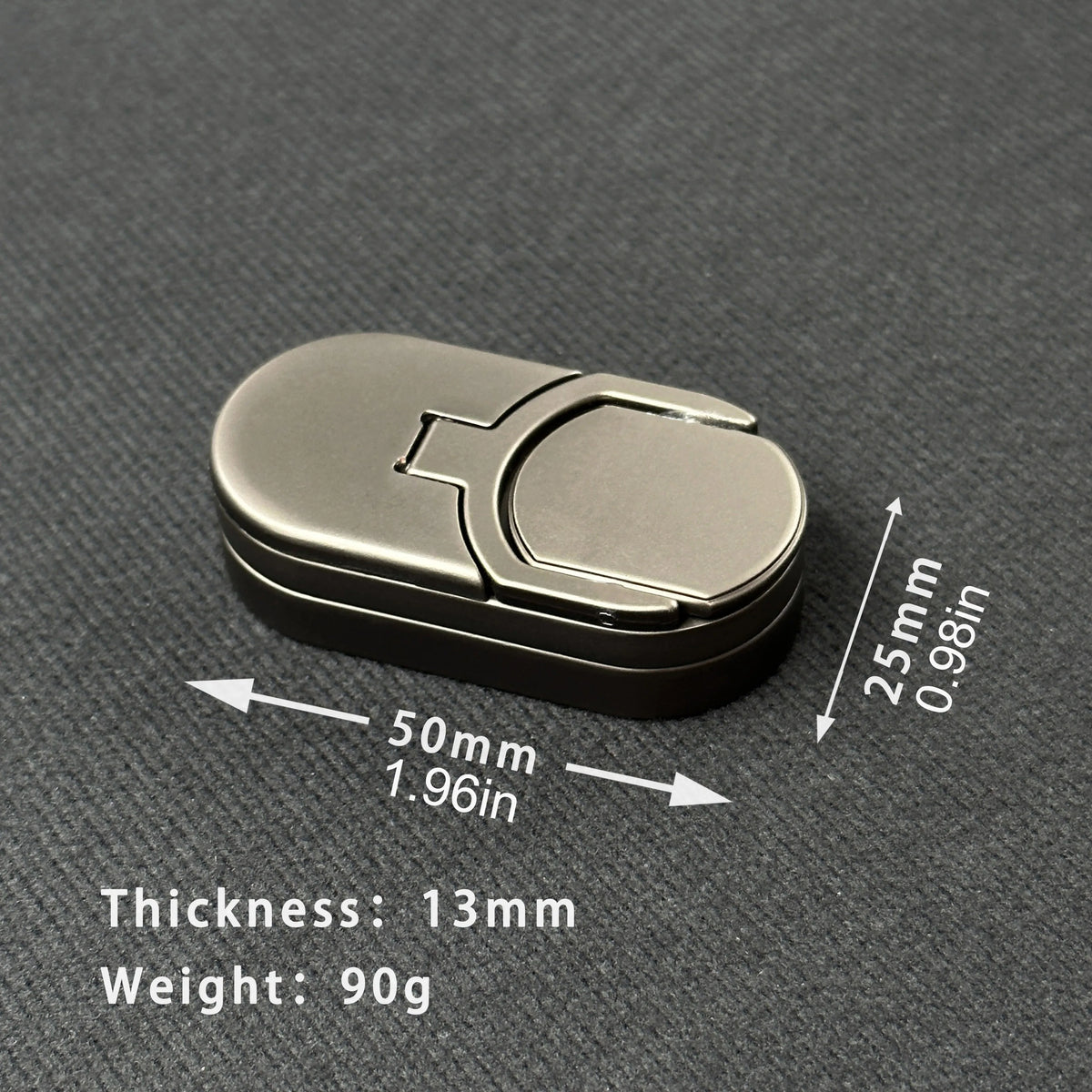 Metal Fidget Slider Toy - Push, Spin & Slide Sensory EDC Stress Relief Toy