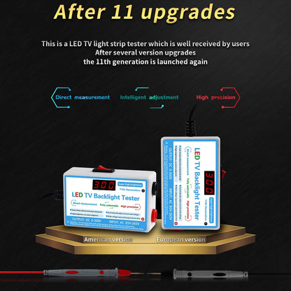 LED TV Backlight Tester – Multipurpose LED Strip and Bead Testing Tool for TV Repair and Lighting Diagnostics