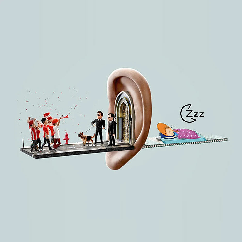 Anti-Noise Silicone Earplugs — Sleep, Noise Reduction, Waterproof Swimming, Soft Soundproof Ear Protectors