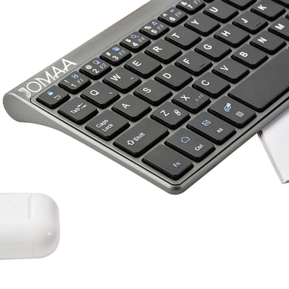 Slim 2.4G Wireless Keyboard with Touchpad — USB Numeric Keypad for Android, Windows, Desktop, Laptop & TV Box