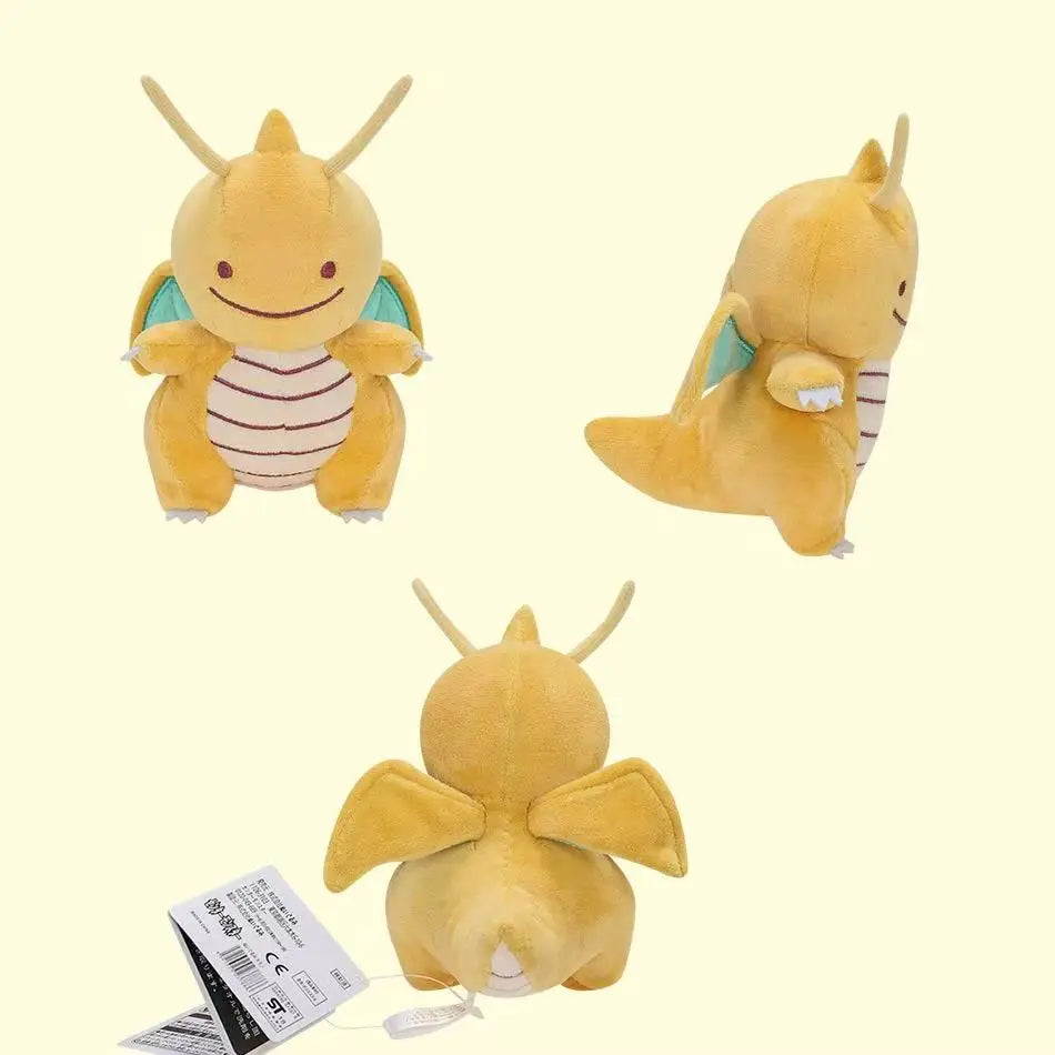 Pokémon Pokopia Ditto Transformation Plush Toys - Cute Dragonite, Charmander, Eevee & Lapras Stuffed Dolls