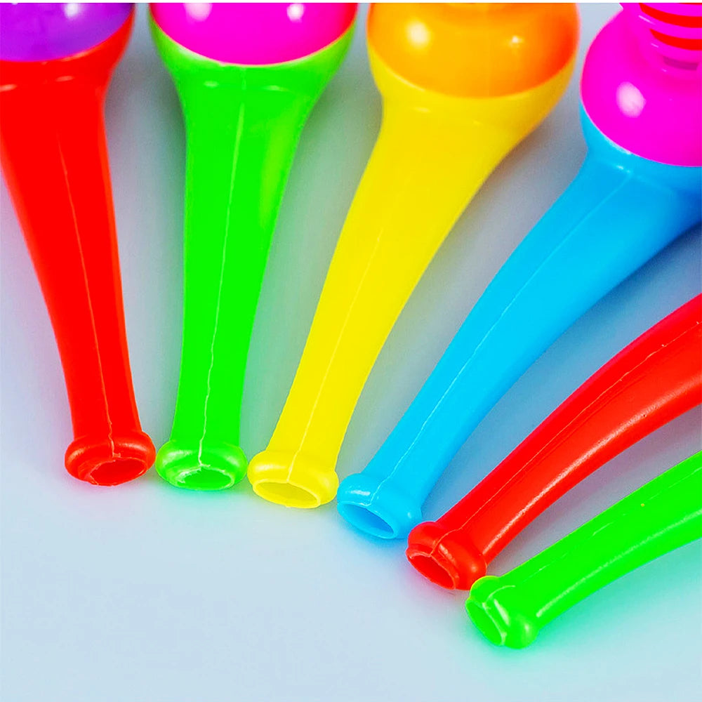 12Pcs Magic Blowing Pipe Floating Ball Game - Fun Kids Party Favors, Carnival Prizes, Christmas Keepsakes, Piñata Toys