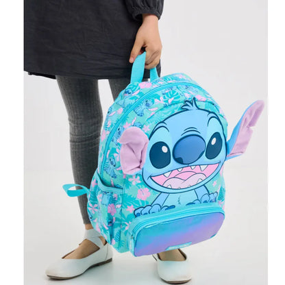 7PCS Genuine Australia Stitch Kawaii Set — Children’s School Backpack, Lunch Bag & Water Cup, Double Shoulder Bag for Girls, Gift Set