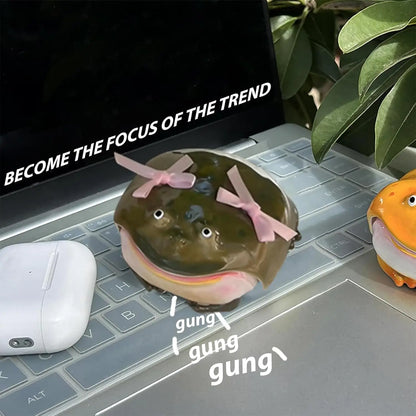 Frog Design Earbuds Case - Shockproof, Drop-Proof Hard Shell Cover with Scratch Protection for 2.3 Wireless Earphones