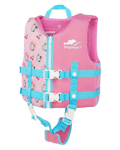 Gogokids Kids Life Jacket – Neoprene Float Vest for Toddlers, Swim Training & Buoyancy Swimwear