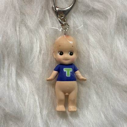 Sonny Angel Mini Figure – Letter Series Alphabet Keychain, No Box or Bag
